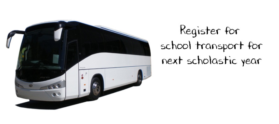 School transport applications 2022-2023