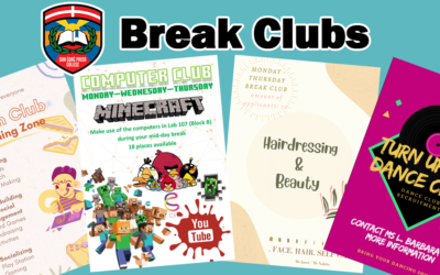 Join Break Clubs at our school