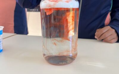 Geography lesson – A cloud in a jar