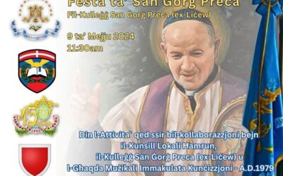 Festa San Gorg Preca at Liceo Hamrun