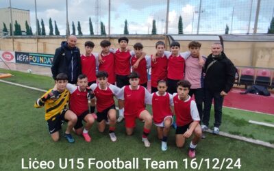 Liceo’s participation in the U15 Football tournament held at the Centenary stadium