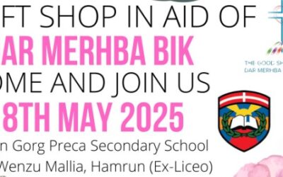 Thrift shop in aid of Dar Merhba Bik.