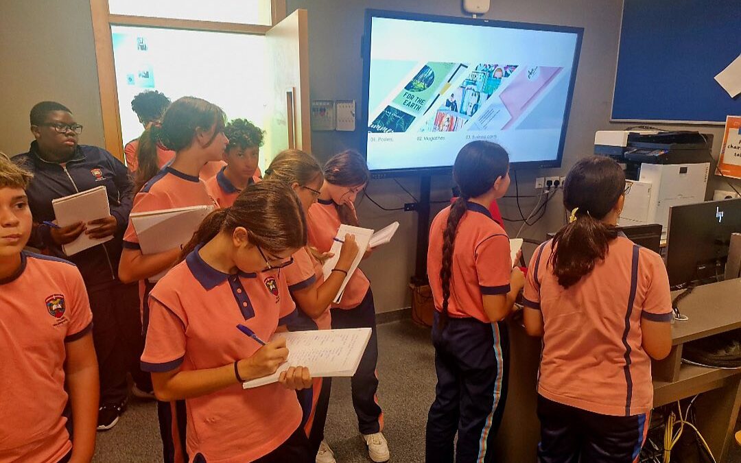 PSCD Scavenger Hunt – Exploring Technology in Our School