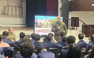 AFM visit Hamrun Secondary