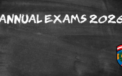 Annual Examinations Timetable 2026 – Year 9 and Year 10