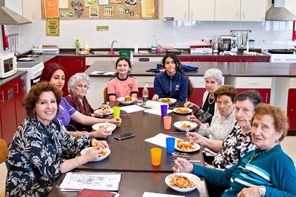 KTI intergenerational project – second cooking session