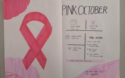 Pink October art work